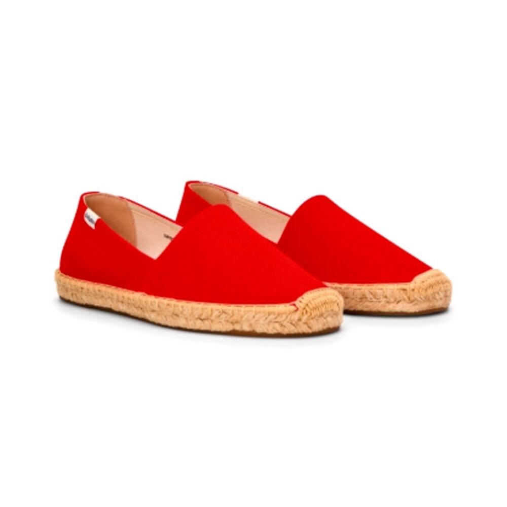 Soludos Rioja Red The Dali Original Espadrille Shoes Size 9-9.5 - Picture 11 of 12